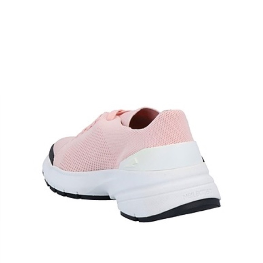 Men’s Neil Barrett Knit Bolt Lace-Up Sneakers in Pink Size 45 - Picture 3 of 4